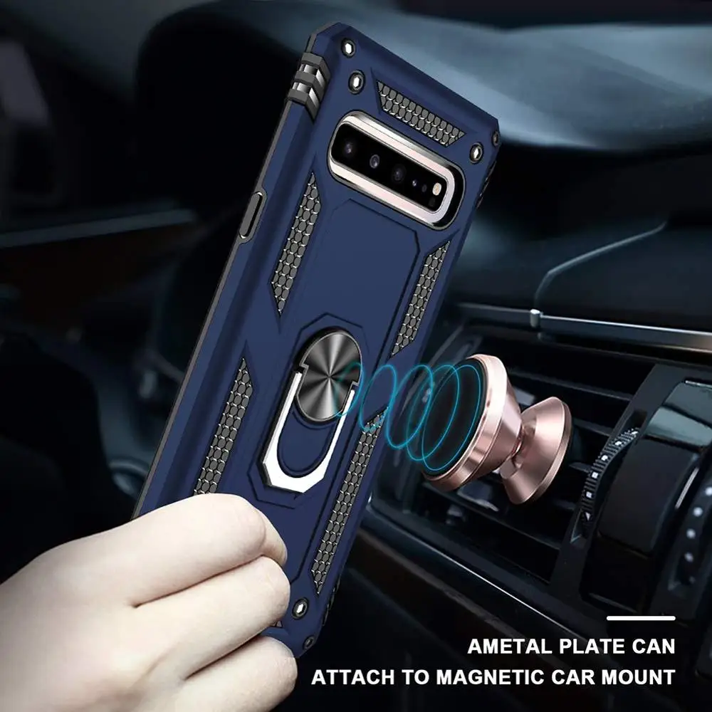 Чехол для Samsung Galaxy S10 S9 S8 Plus S10e Note 9 10 чехол с кольцом подставкой A70 A50 A40 A30 A10 A7 A91 A81