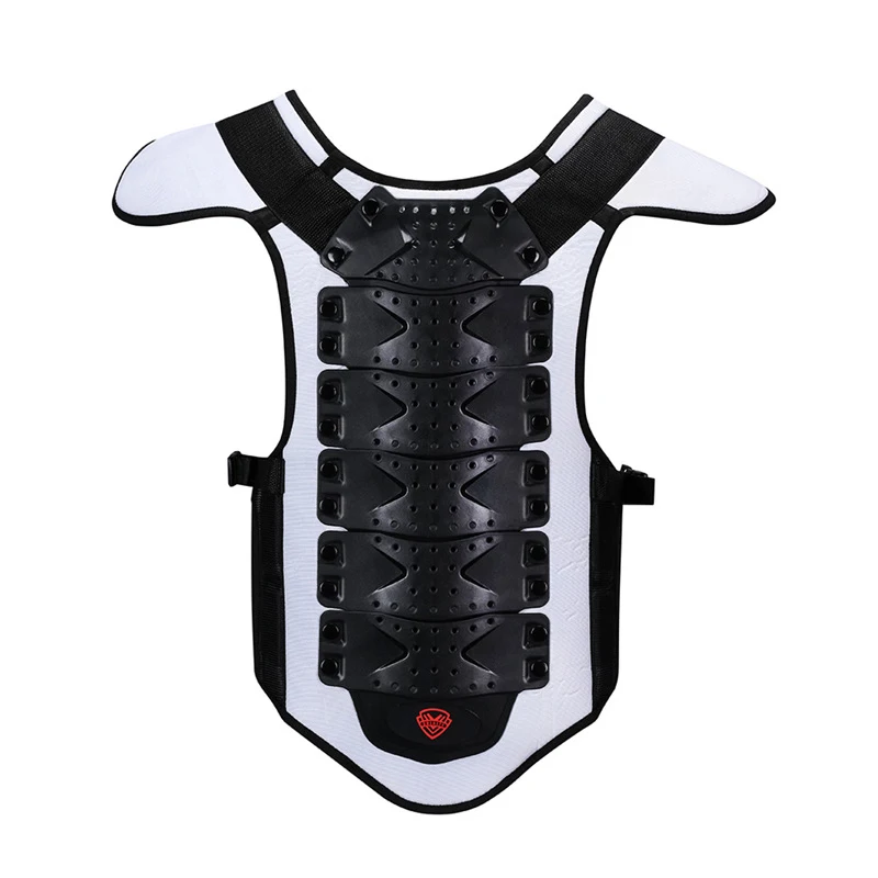Motocross Back Shield Sleeveless Vest Spine Children Protective Gear Reflective Skating Skiing Protective Gear Protector Jackets