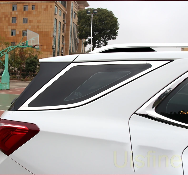 Полоса для отделки окон задней двери из нержавеющей стали яркая полоса заднего