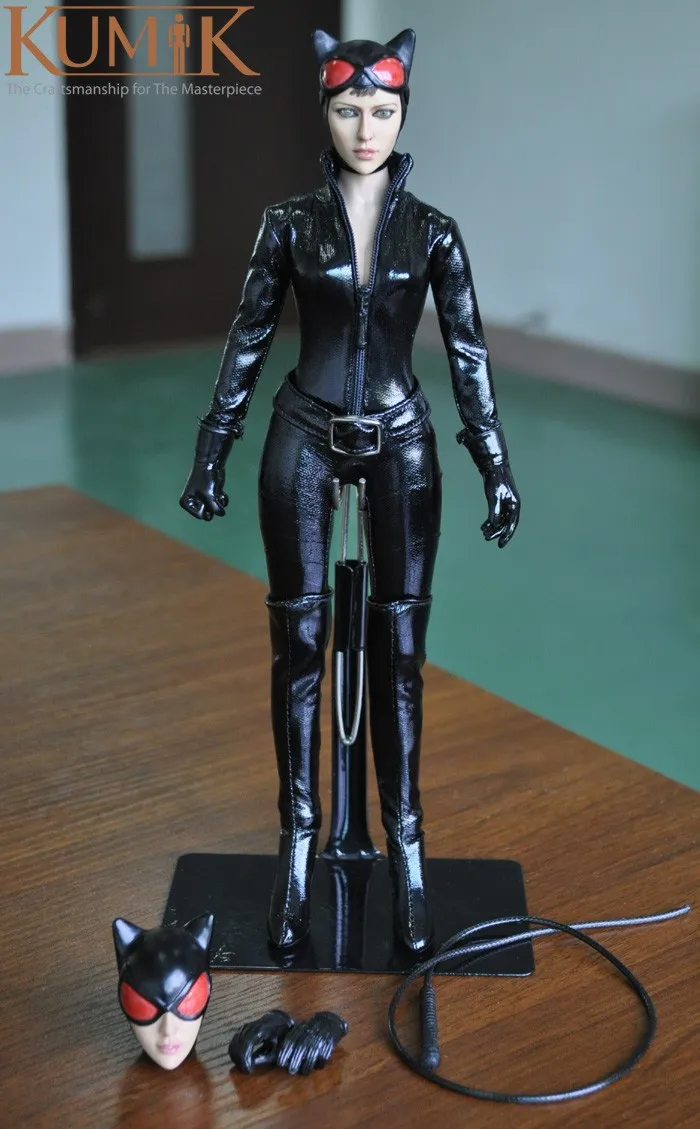 [ESTARTEK] Корейский кумик KMF029 1/6 комиксы Ediction Женщина-кошка две голова 1" Коллекционная фигурка