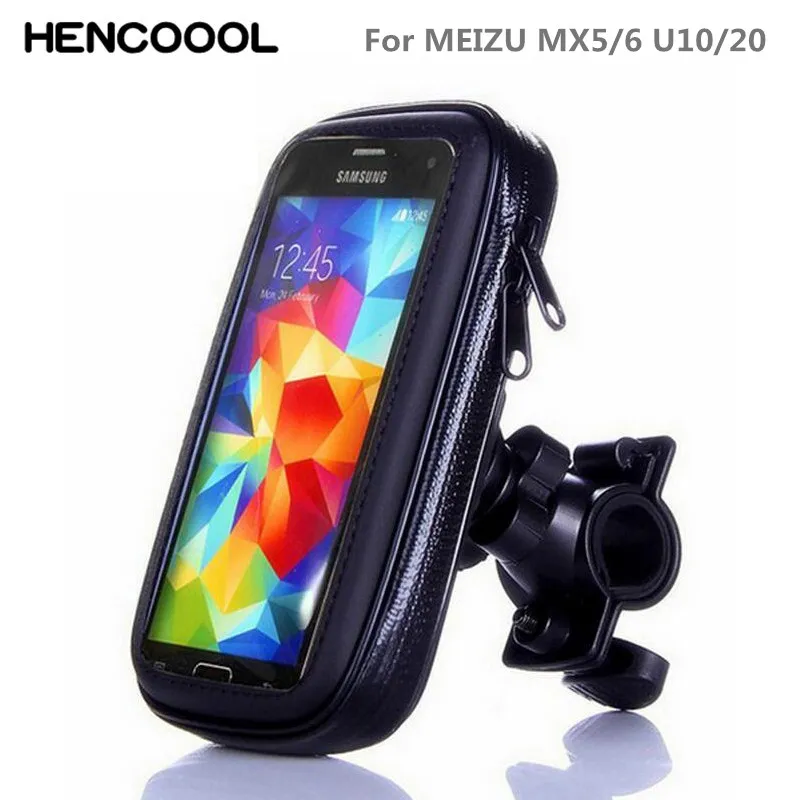 Водонепроницаемый велосипед держатель для телефона на мотоцикл Meizu U10 U20 MX5 MX6 MX5e