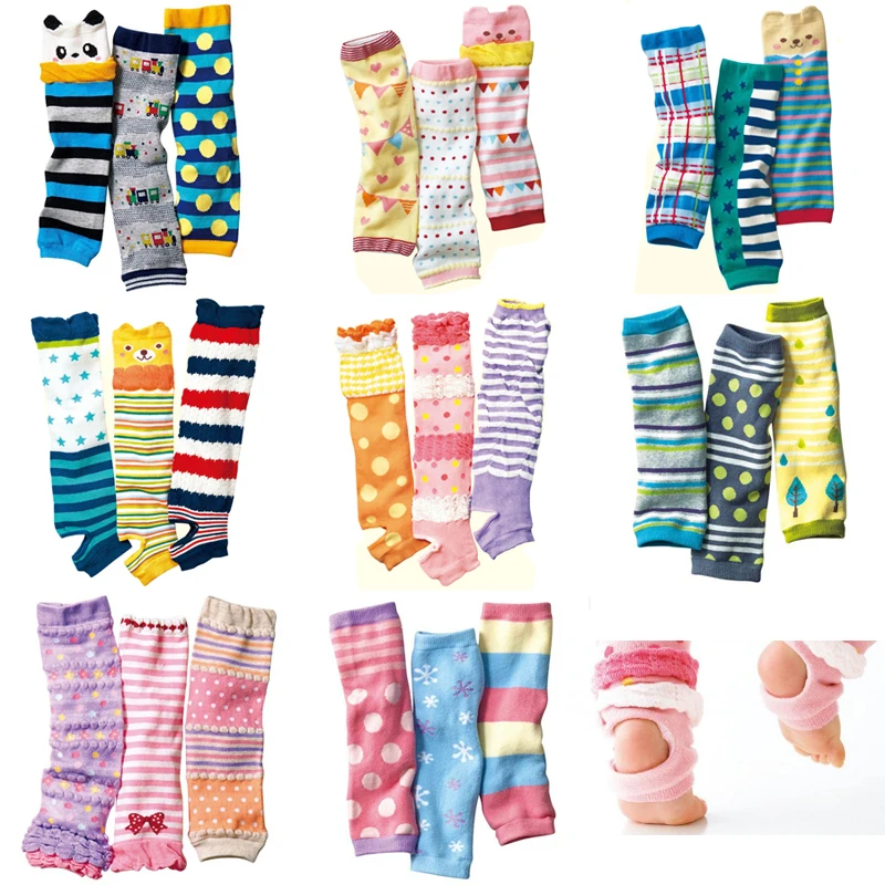 Модные детские гетры защита до колена 3 Paris|infant leg warmers|baby knee padsbaby |