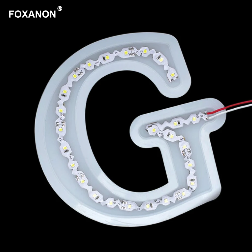 Рекламное Освещение Foxanon SMD 5050 2835 складная световая лента 12 В постоянного тока 60