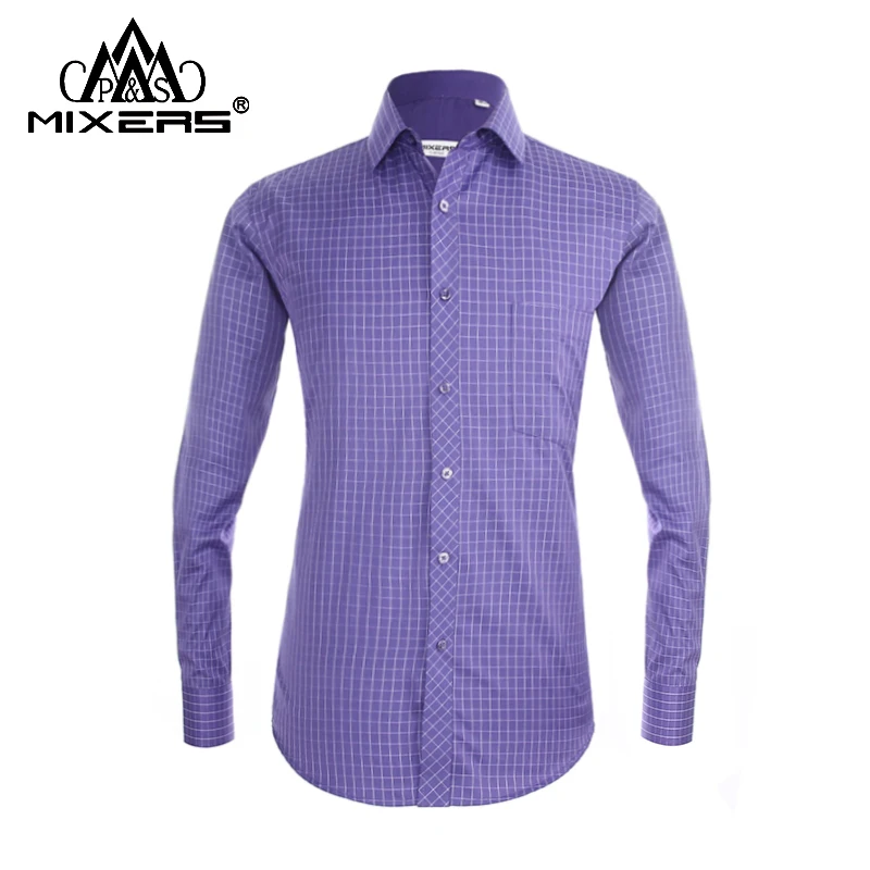 2018 Новинка модная рубашка мужская с длинным рукавом большой Размеры