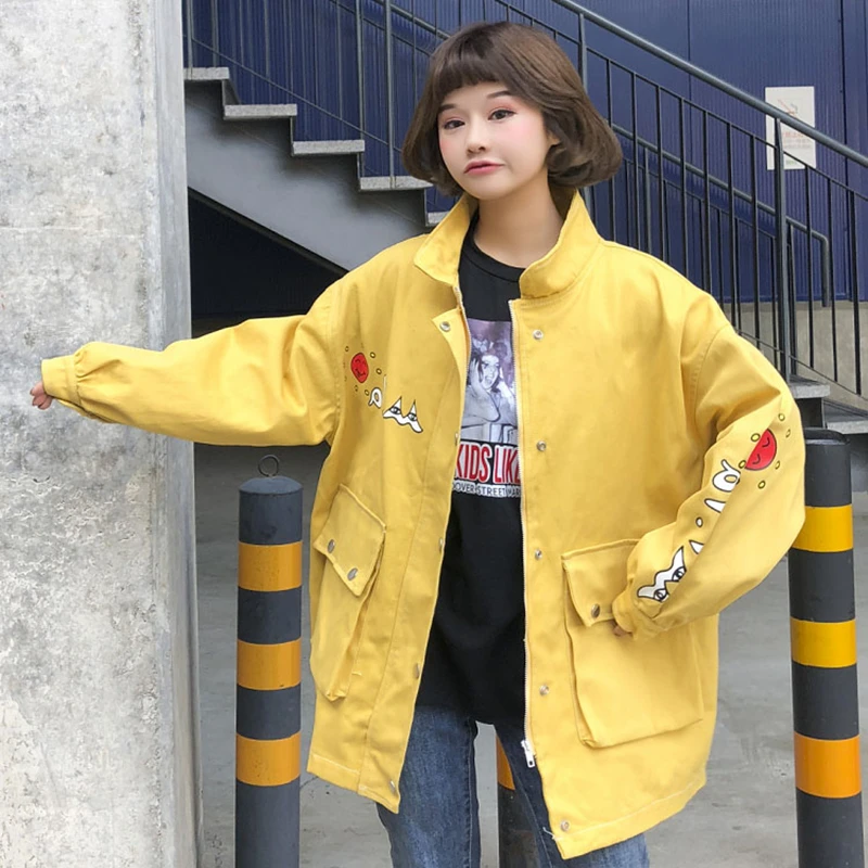 Весенняя модная женская джинсовая куртка новая одежда больших размеров