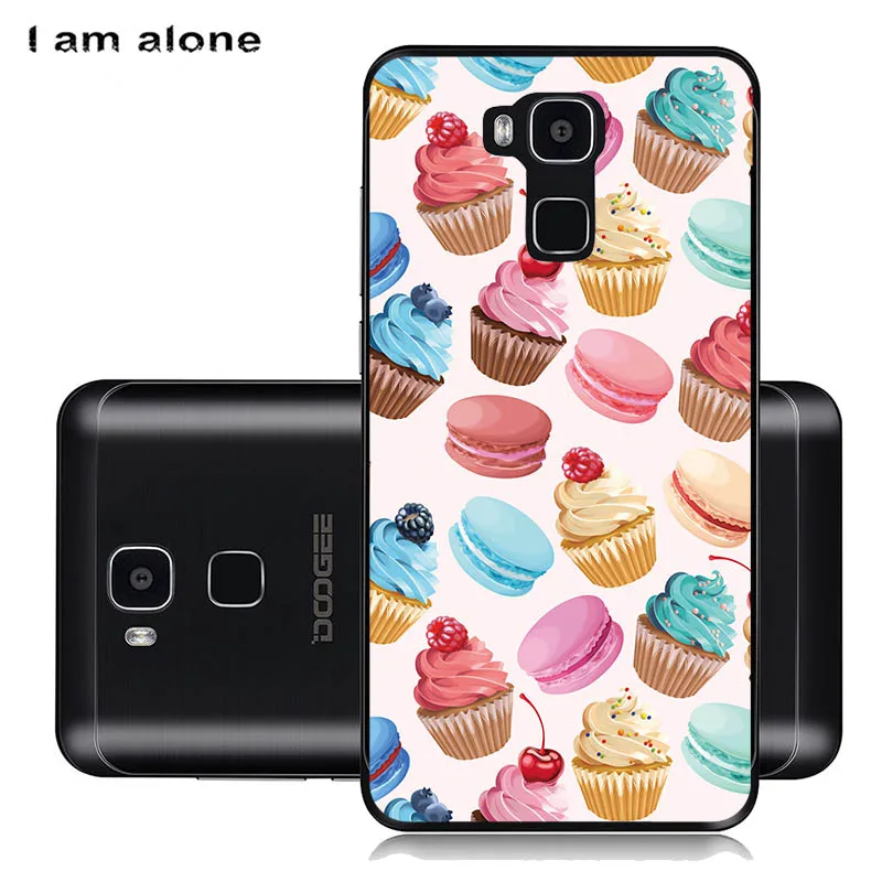 Чехлы для телефонов I am alone Для Doogee Y6 5,5 дюймов, мягкие сумки из ТПУ для мобильных телефонов с рисунком, модные чехлы для Doogee Y6 - Цвет: Soft TPU HH70