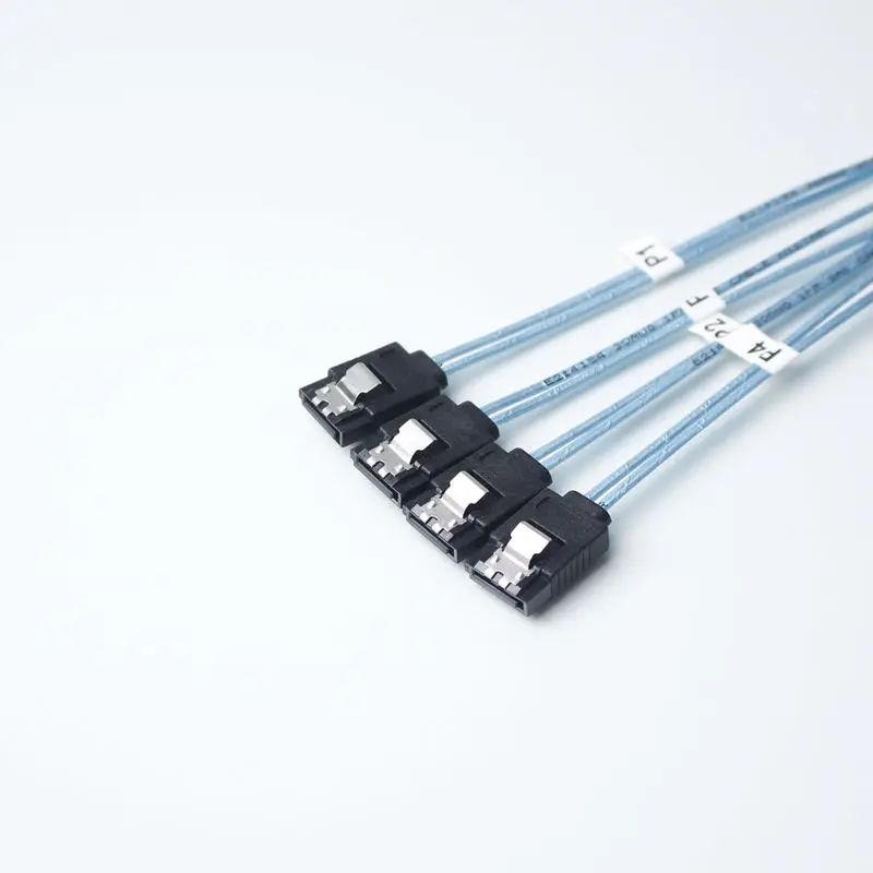 ULT-BEST высокоскоростной 6gbps SAS кабель 4xsata 7Pin Female to высокого качества для сервера 1M |