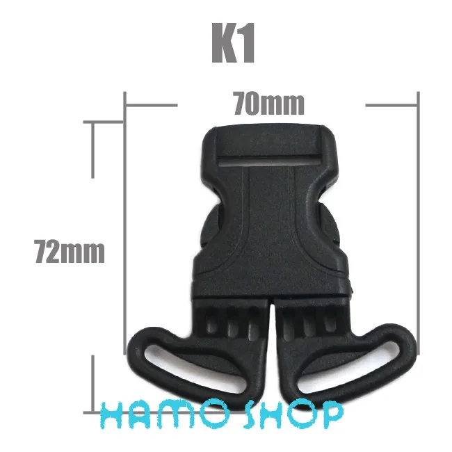 2 шт пряжки Paracord ползунки крепеж Лямки браслет рюкзак пластик K1