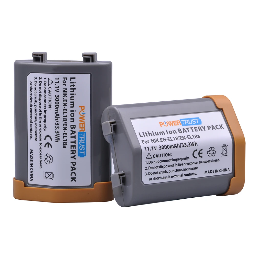 2 шт 3000mAh EN-EL18 EN-EL18A батарея+ умная, быстрая lcd Двойная зарядка для Nikon EN EL18 ENEL18 D4, D4S, D5, MB-D12, D800, D800E