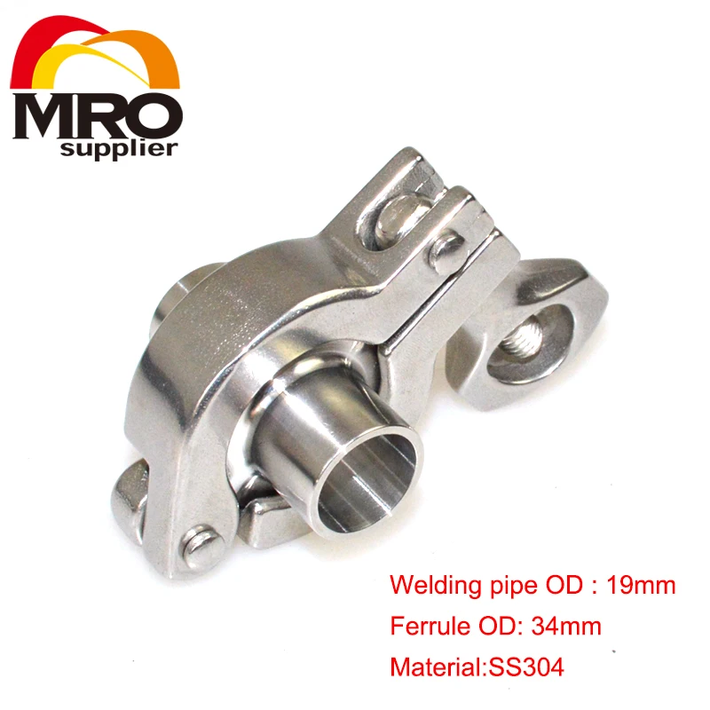 1 комплект санитарный сварной наконечник с наружным диаметром 19 мм на