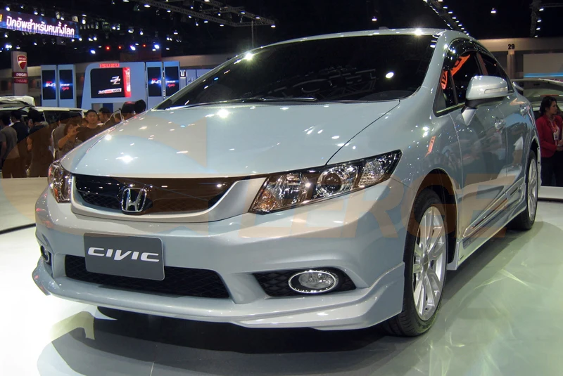 Для Honda Civic Sedan 2012 2013 ксеноновые фары отличное Ультра яркое освещение CCFL ангельские глазки комплект Halo Кольцо