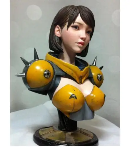 Новинка 1/6 разборная модель будущая космическая девушка старинный бюст с