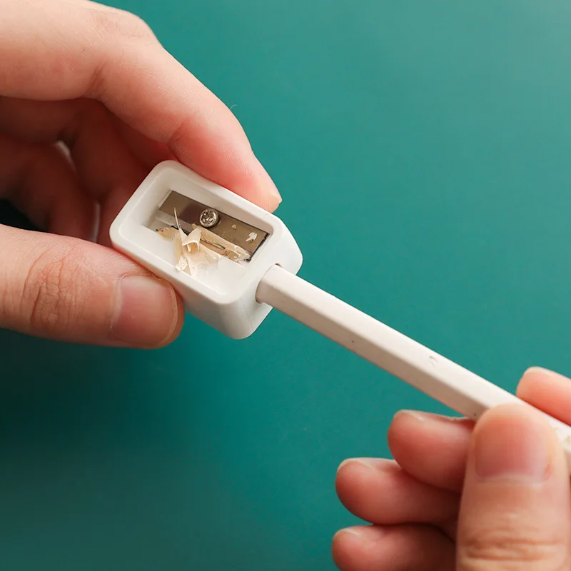 Комплект из 2 предметов мини точилка для карандашей милые Карамельный цвет