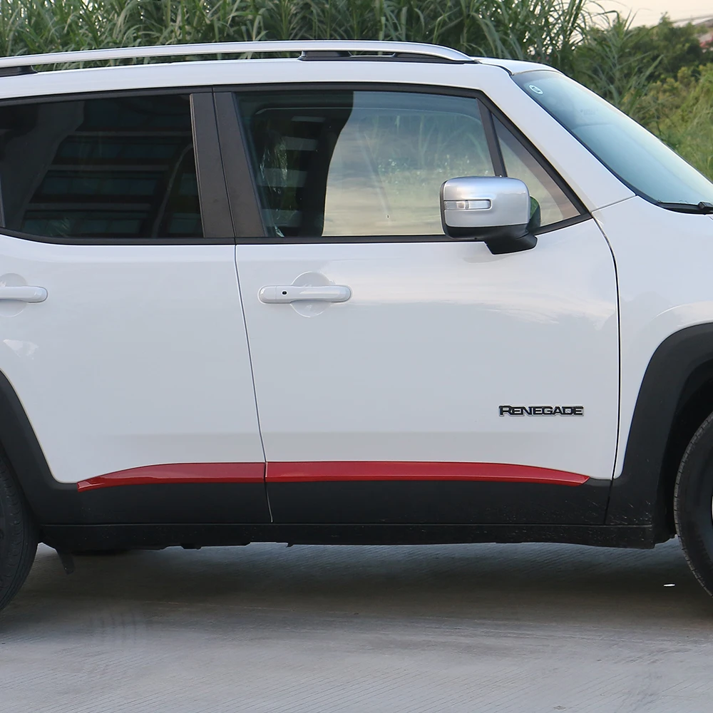 SHINEKA ABS корпус двери боковая линия формовочная отделка для Jeep Renegade 2016 2019