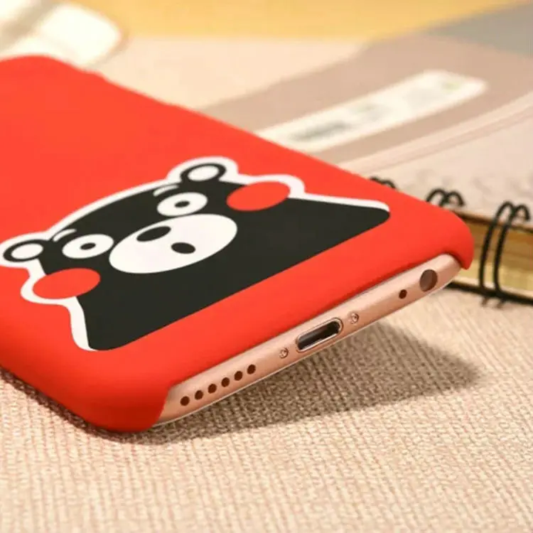 Чехол Kumamon с принтом для Apple iPhone 5, 5S, 6, 6 S, 7, 6 Plus, 7 Plus, чехол с 3D рисунком, стильная задняя крышка, чехол
