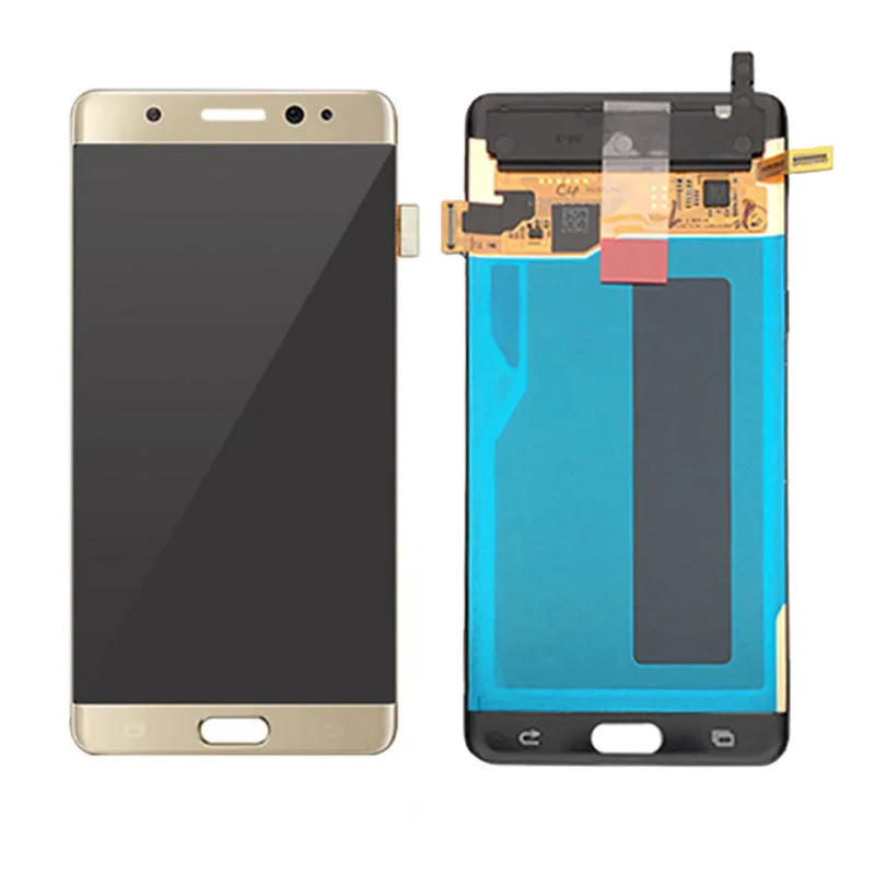 Супер AMOLED Lcd для Samsung Note 7 N935F N935F/DS дисплей кодирующий преобразователь сенсорного