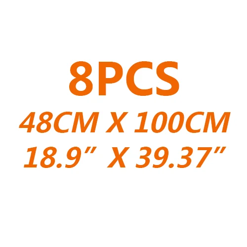 8 шт. жаростойкий коврик 6 мм фольга Deadening SOUND control Shield PAD изоляция выхлопной Deadener глушитель одеяло автомобиль - Название цвета: Красный