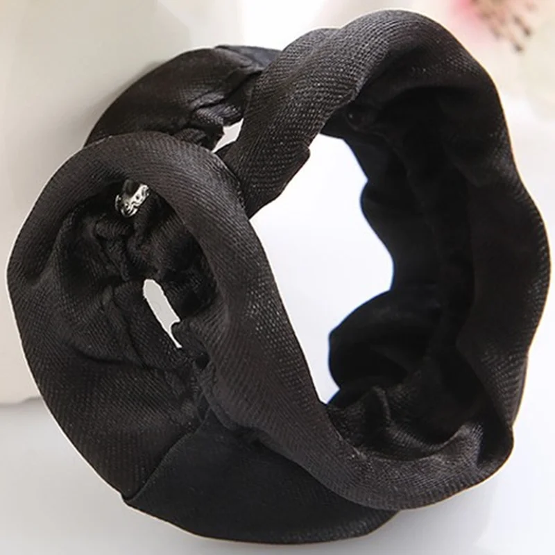 1 шт. сделай сам Женская Волшебная заколка для волос эластичная резинка девочек