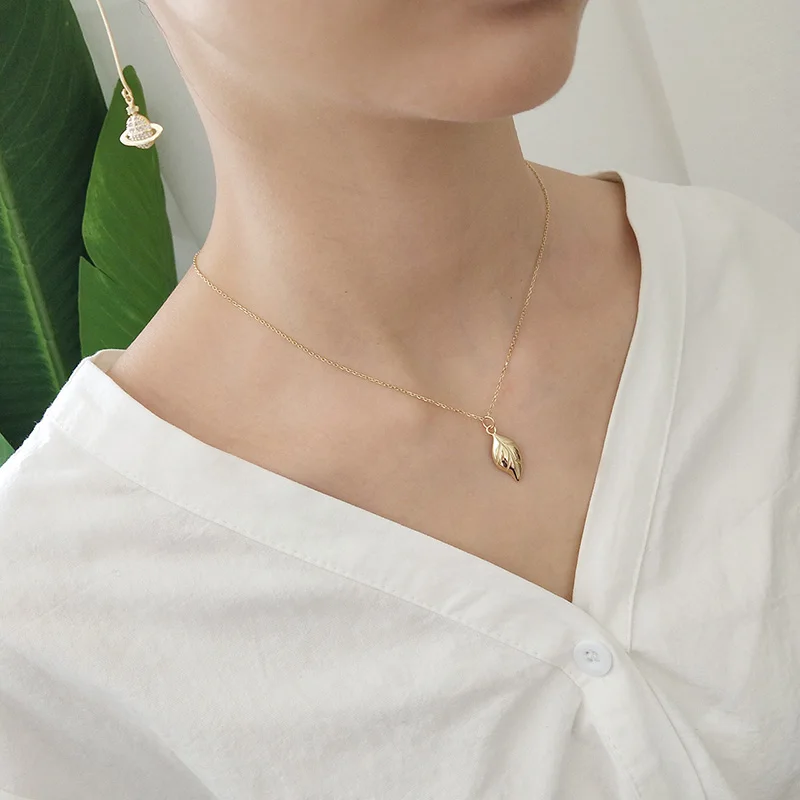 WTLTC простое маленькое женское ожерелье из искусственной кожи Очаровательное