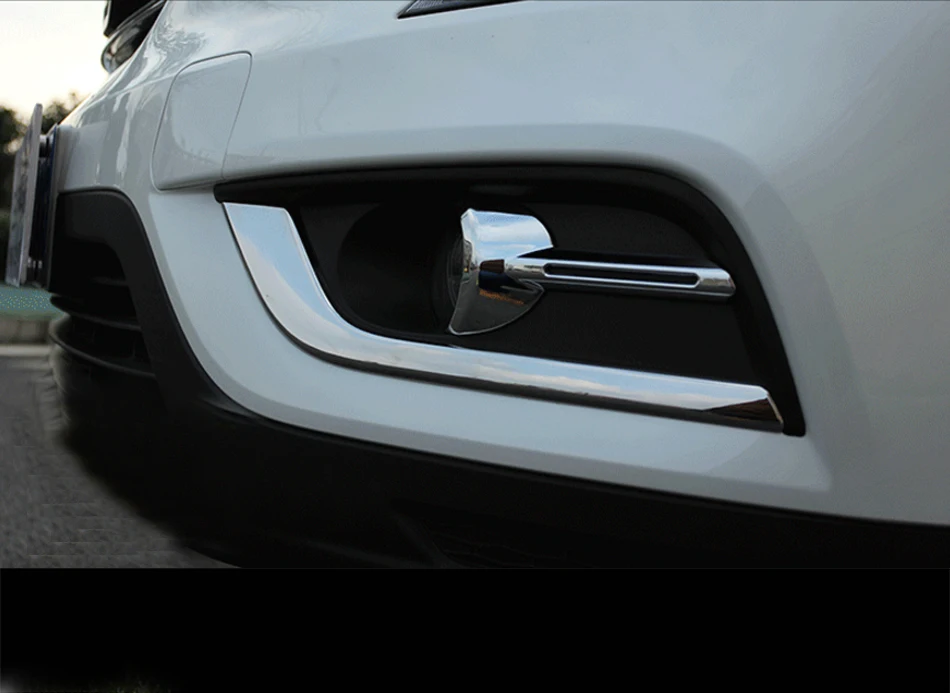 Foal горящая передняя противотуманная фара крышка украшения Блестки для Renault Koleos для samsung QM6 аксессуары