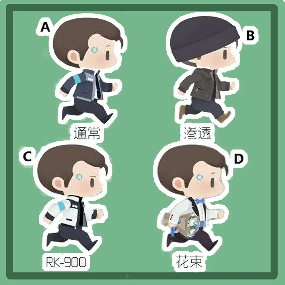 Детройт: стать человеком Android Коннор Кара Ханке акриловая фигура брелок