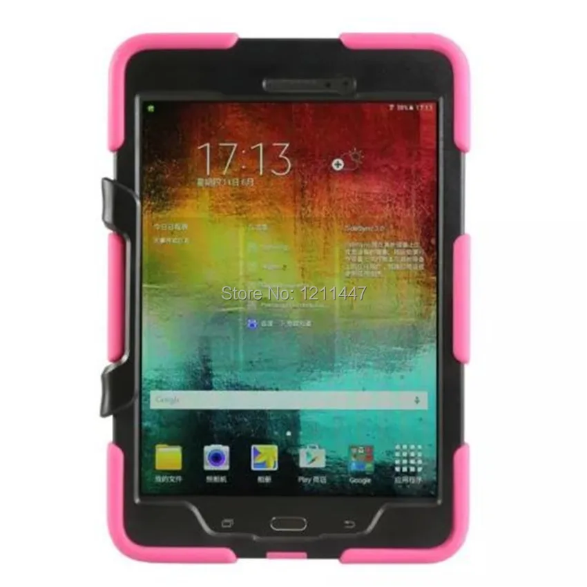 Ударопрочный чехол для Samsung Galaxy Tab A 9 7 дюйма T550 T555 Роскошный Жесткий с подставкой