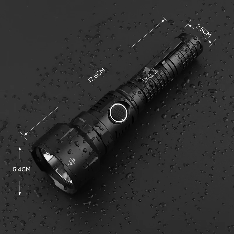 Светодиодный фонарик USB Перезаряжаемые светодиодный карманный тактический