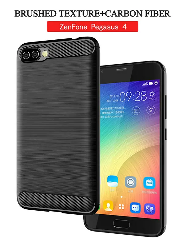 Антидетонационных Броня чехол для asus Zenfone Peg 4 ZC550TL случае силиконовые чехлы |