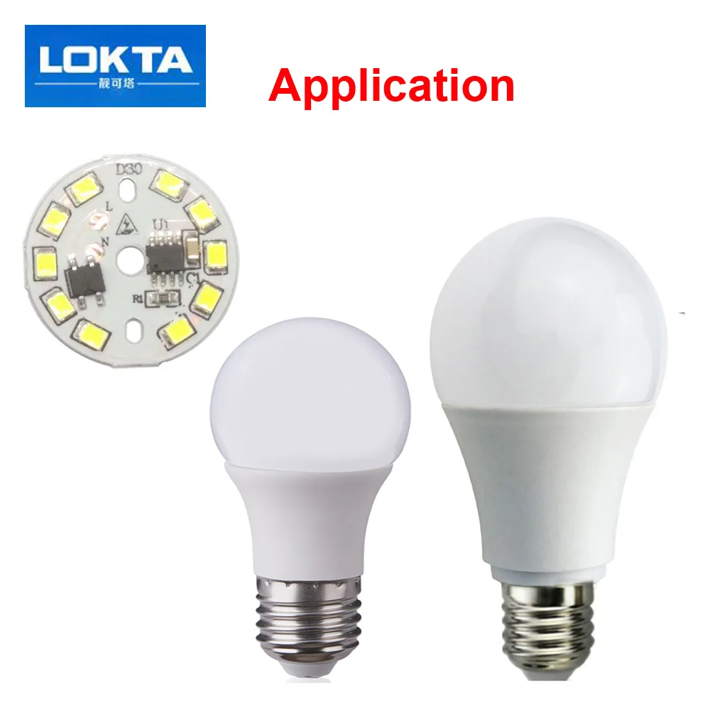 Driver Integrated LED Chip SMD For Bulb 220V Input Directly With Smart IC DIY 3W 5W 7W 9W 12W Downlight Spotlight | Лампы и освещение