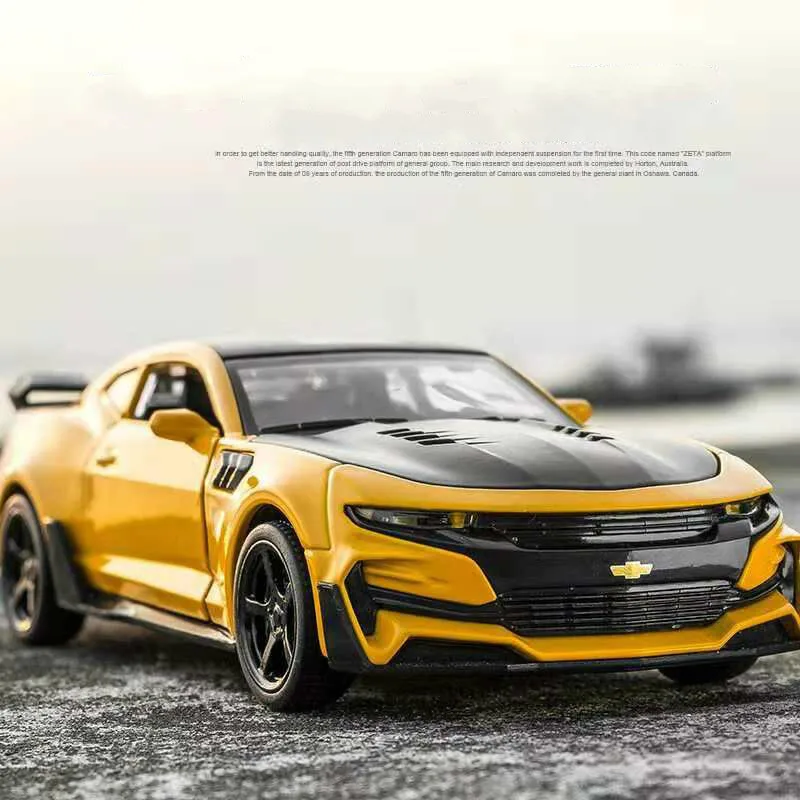 1:32 Сплав литые модели автомобилей Для Camaro дверь открытой супер Hornet Juguetes Машинки