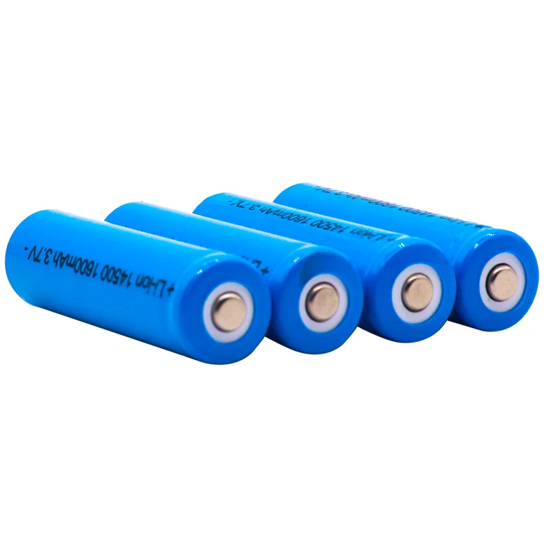 2~ 10 шт новые оригинальные AA 14500 1600mAh 3,7 V литий-ионные аккумуляторы и светодиодный фонарик