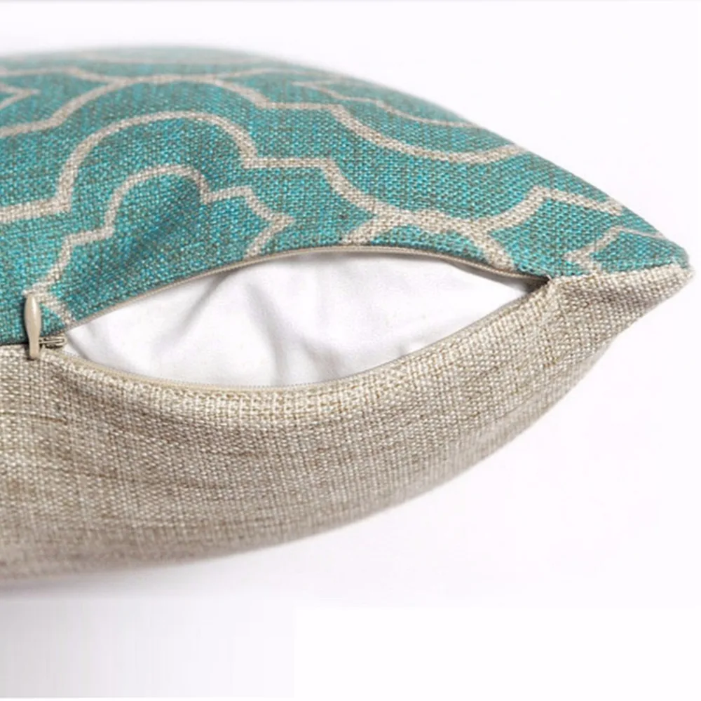 Простой принт с героями мультфильмов наволочка милым рисунком кота декоративные