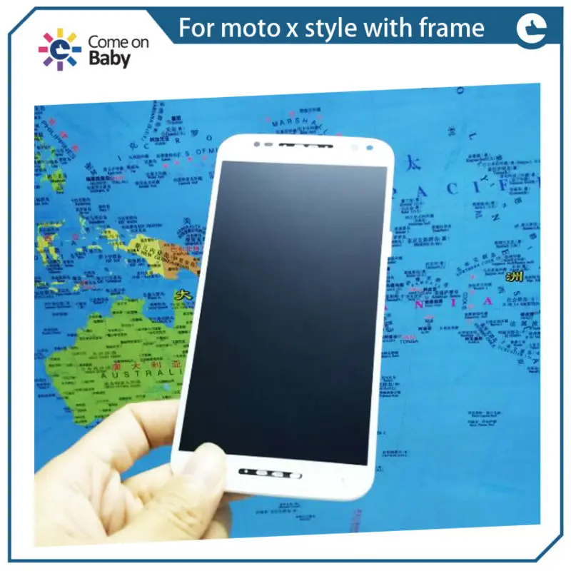 ЖК-дисплей и сенсорный датчик в сборе для motorola moto X style X3 XT1575 XT1572 XT1570 | Мобильные