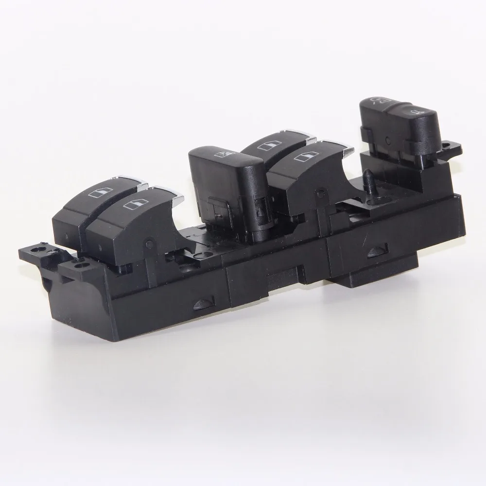 5PCS Brand New Chrome Driver Side Master Window Controller Switch for VW GTI Golf 4 Jetta MK4 Bora Beetle Passat B5 3BD 959 857 |