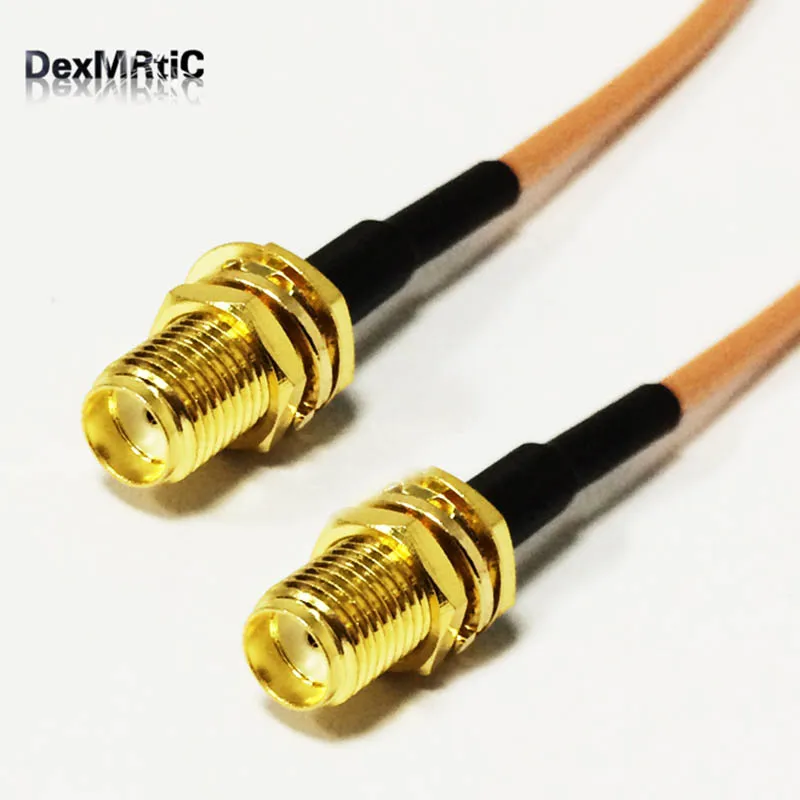 RF SMA Гнездовой разъем гнездовой ОТРЕЗОК кабеля RG316 15 см для беспроводного