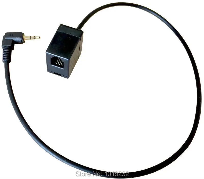 Позолоченная 2 5 мм плетеная гарнитура Buddy RJ9 PH25 Female RJ9/RJ22 Male адаптер Женский