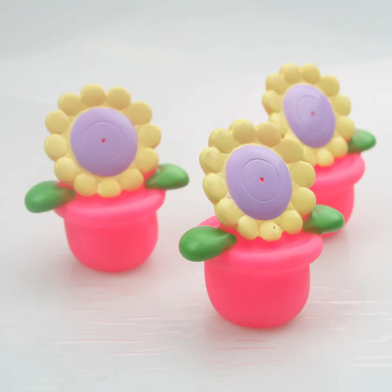 3pcs 3 шт., забавная игрушка для ванной, для купания, Подсолнух, спрей, игрушка для купания, для ванной, игрушки для детей - Цвет: 3pcs