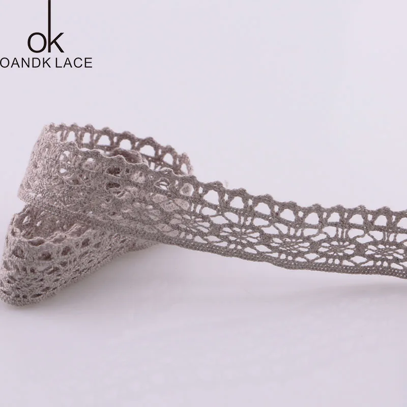 3 yard 2CM 3 ярда хлопчатобумажная кружевная ткань для дома аксессуары для украшения одежды Домашний текстиль материалы DIY Руководство dentelle - Цвет: 3 yard 2CM