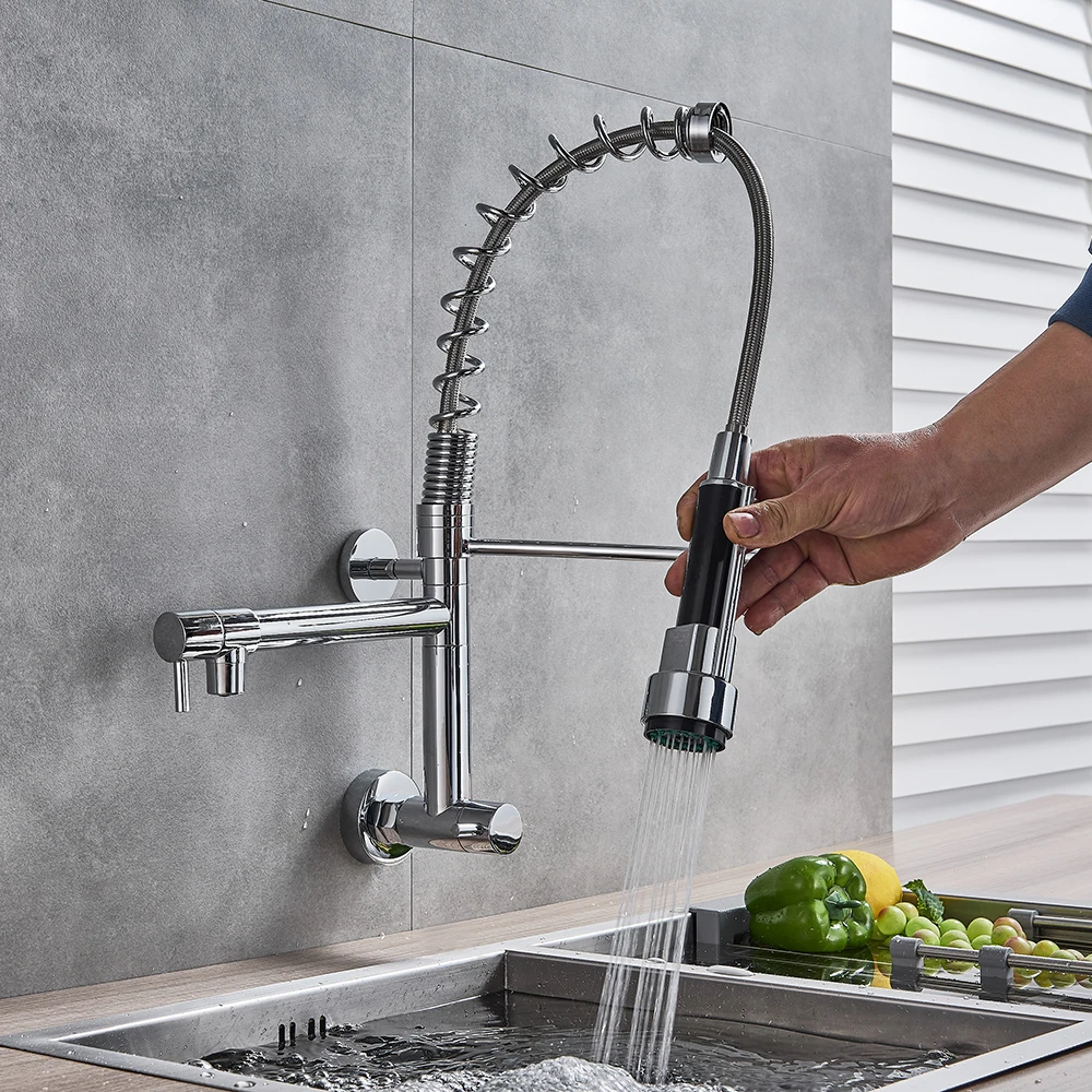 Uythner кухонный кран из хромированной латуни водопроводный смеситель пружина для