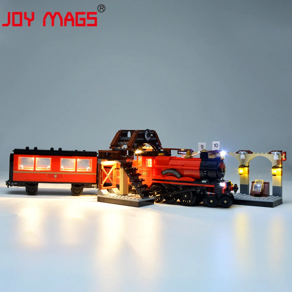 JOY MAGS светодиодный светильник для 75955 hogwart's Express светильник ing набор игрушек совместим с моделью 16055