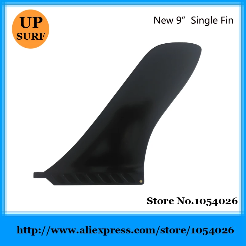 Longboard Fins 9 0 &quotдюймовый пластиковый одиночный плавник|Серфинг| |