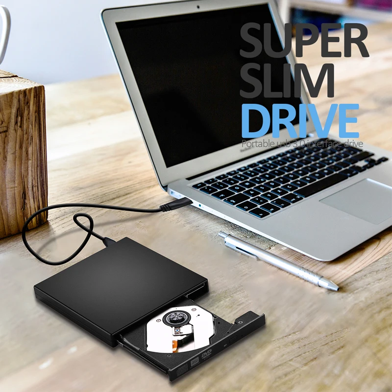 YiYaYo USB 3 0 внешний DVD привод CD/DVD-RW записывающая горелка записывающее устройство