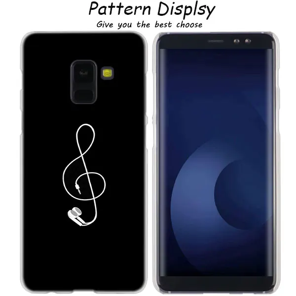 011 MLLSE абстрактные линии уход за кожей лица искусство темно Модный чехол для Samsung Галактики A6 A8 плюс A9 A7 A5 A6S A9Star Note9 8 5 - Цвет: 011