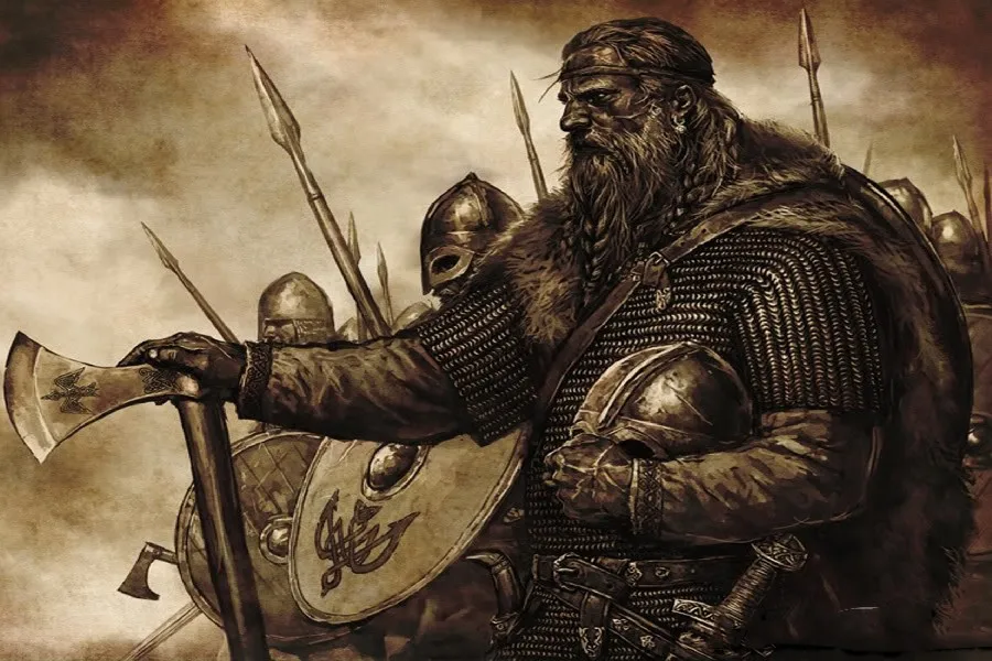 DIY рамка Викинги средневековый постер картина стиль ткань Шелковый печать