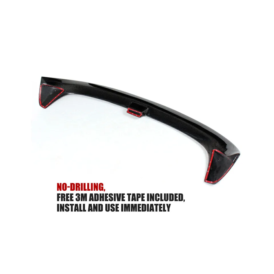 Углеродное волокно/FRP автомобильный спойлер на крышу заднего окна крыла губ для VW