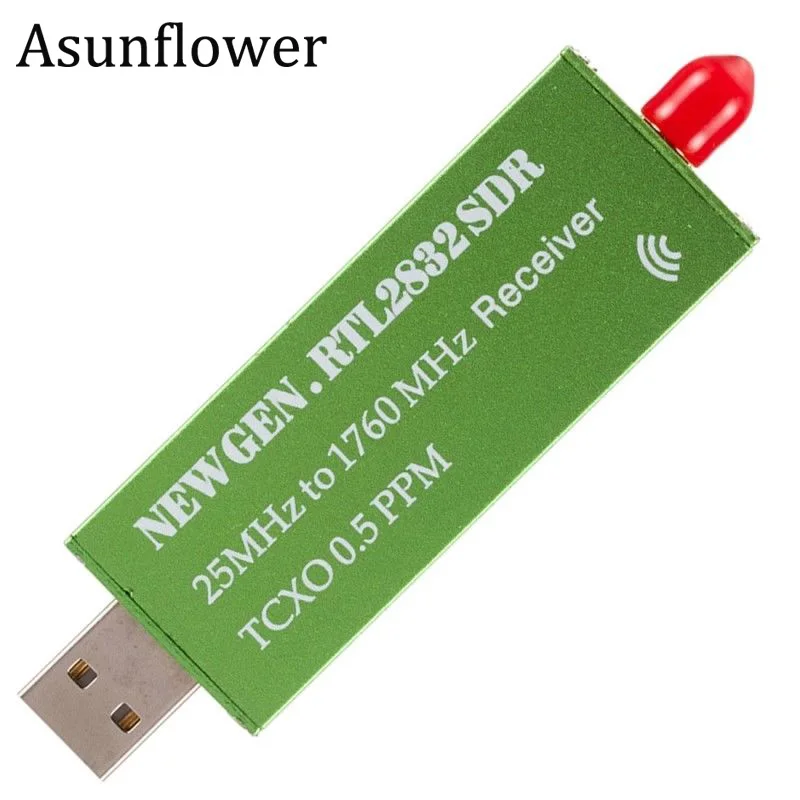 Asunflower USB AM FM программно определяемый радиоприемник сканер ТВ тюнер УВЧ 2 0 RTL SDR 5 PPM