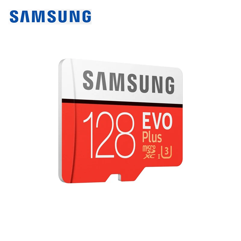 SAMSUNG оригинальный новый 128 ГБ U3 карта памяти класс 10 Micro SD TF/SD карты C10 R100MB/S MicroSD XC UHS-1