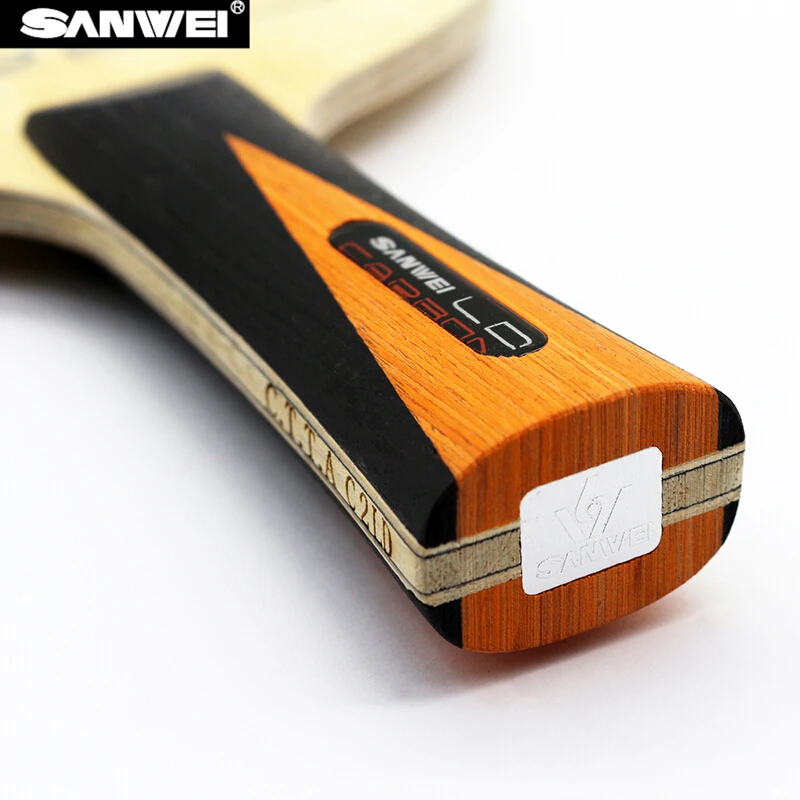 SANWEI C2 LD лезвие для настольного тенниса 5 фанеры+ 2 LD углеродная поверхность KOTO Быстрая атака обучение пинг понг ракетка Летучая мышь весло
