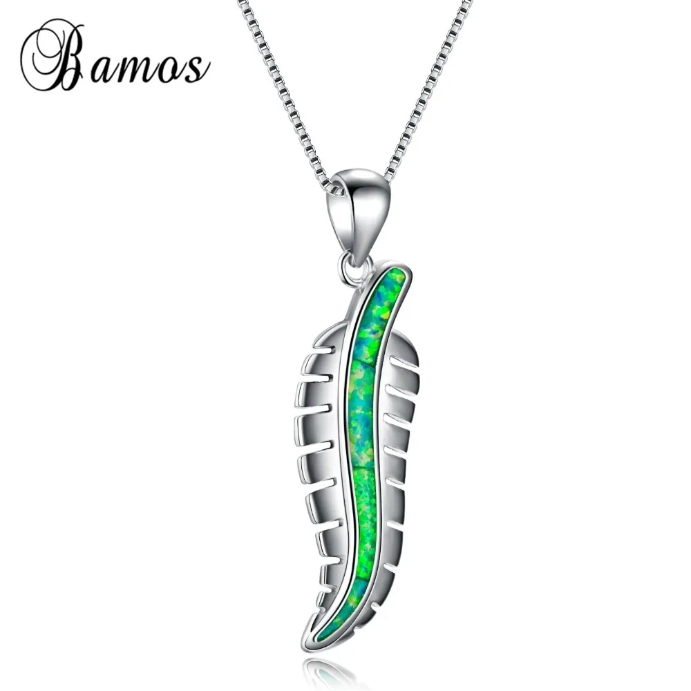 Ожерелье женское из серебра с подвеской в форме листа|sterling silver necklace|925 sterling