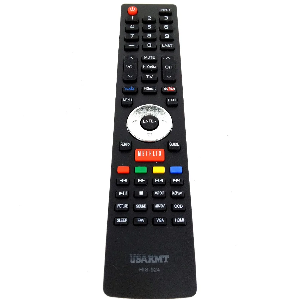 USARMT новый пульт дистанционного управления HIS-924 для Hisense TV EN-33922A 32K366W 40K366WB 32K20DW 32K20W